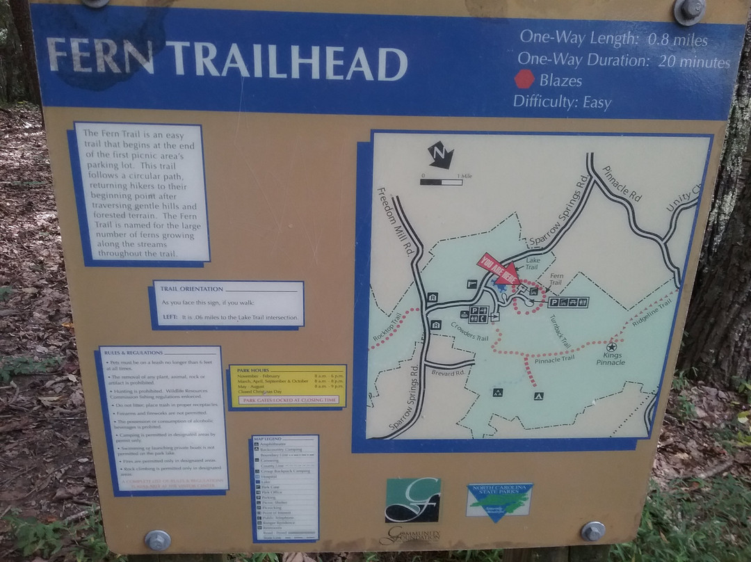 Crowders Mountain State Park-Kings Mountain必去景点