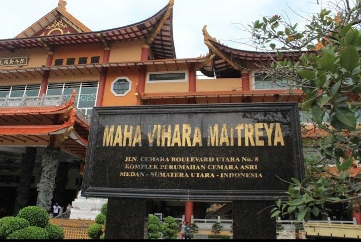 Maha Vihara Maitreya-棉兰必去景点