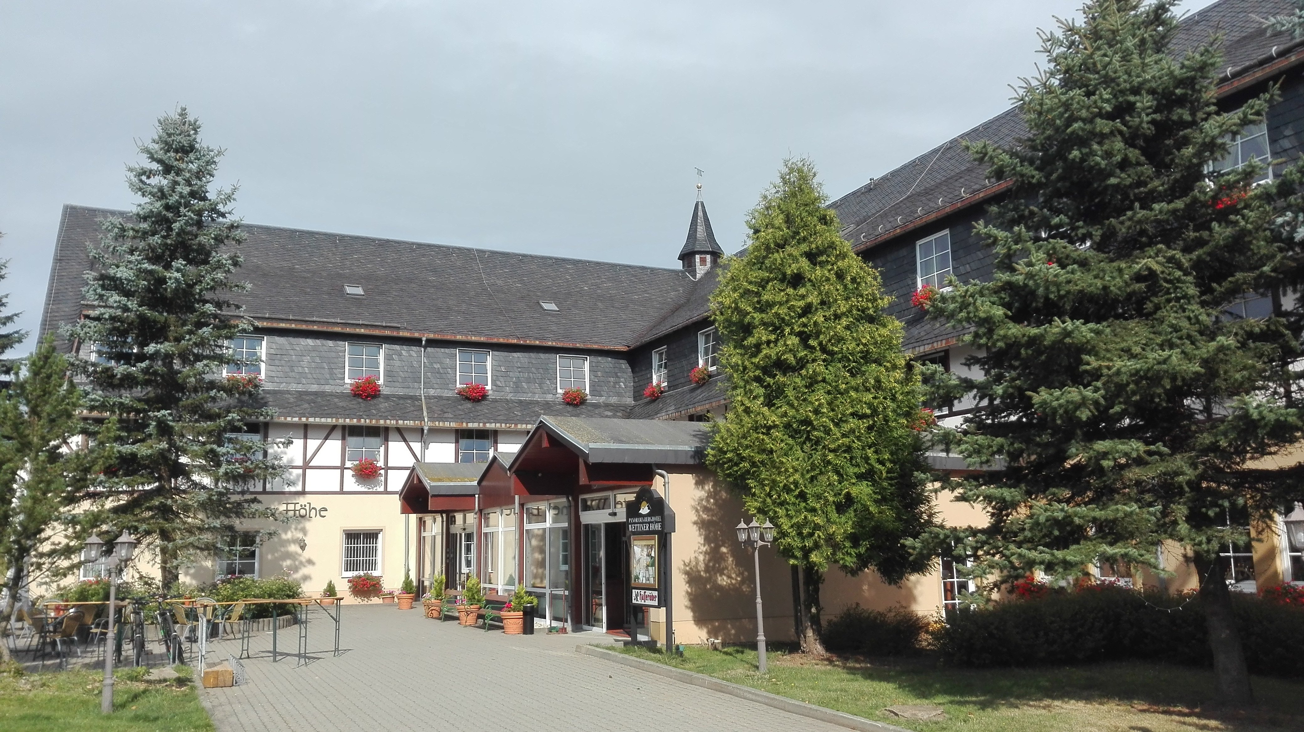 Panorama Berghotel Wettiner Höhe-浴室