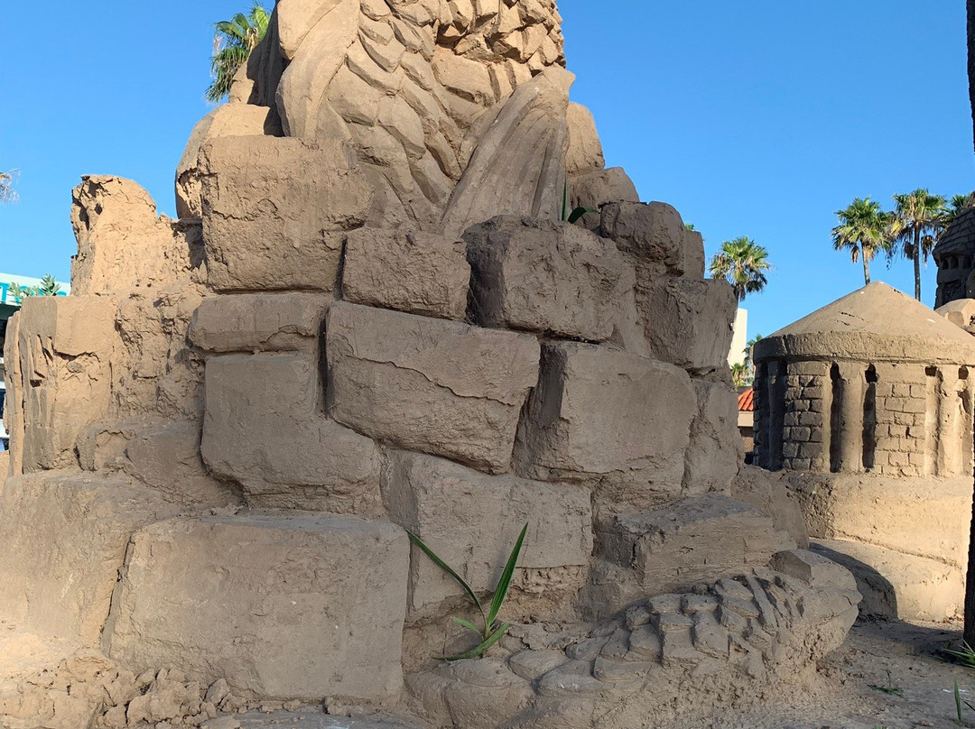 Largest Outdoor Sandcastle in the USA-南帕诸岛必去景点
