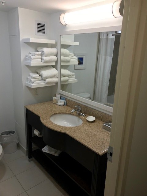 Hampton Inn & Suites by Hilton Saint John-浴室
