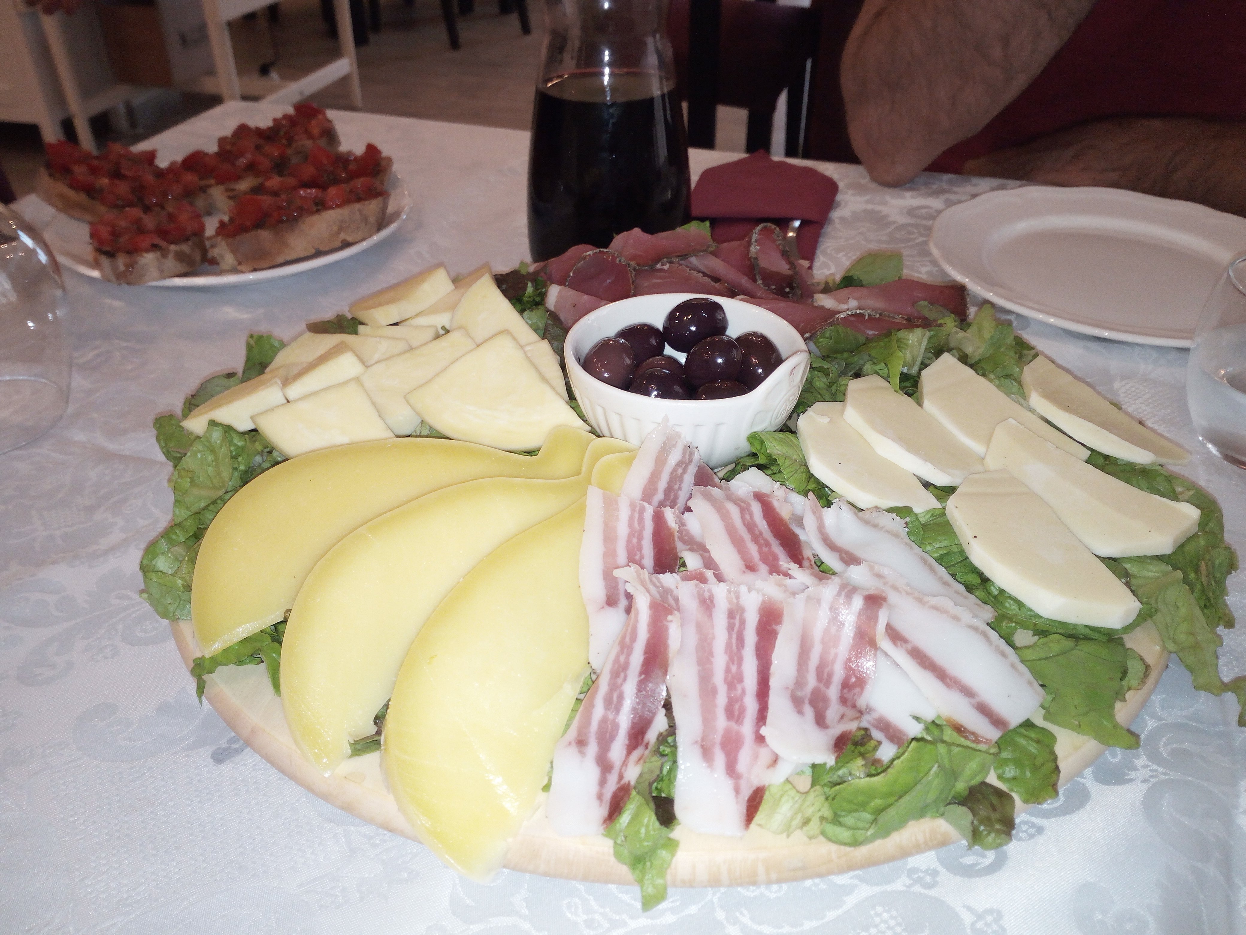 Agriturismo Monte Soprano-餐饮