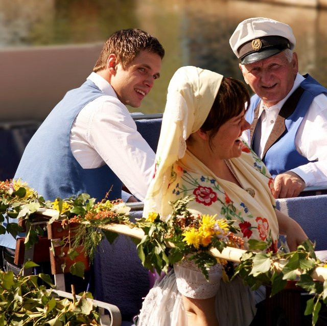 Kahnfahren-Spreewald-吕贝瑙必去景点