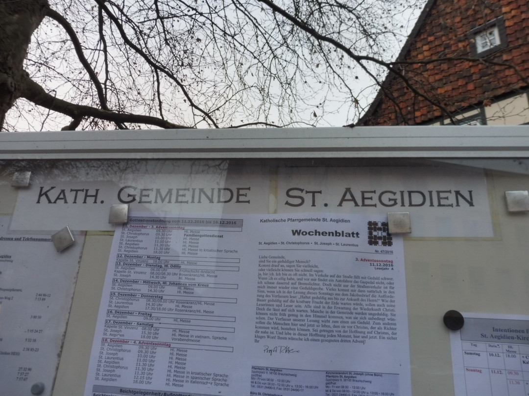 Kirche St. Aegidien-布伦瑞克必去景点