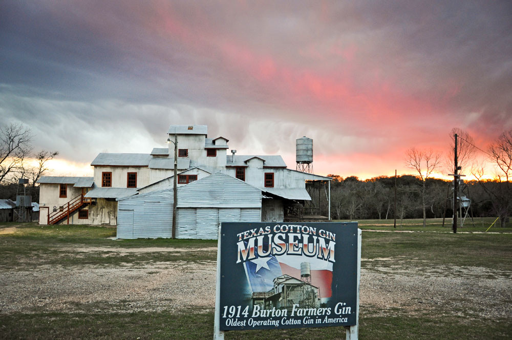 Texas Cotton Gin Museum-Burton必去景点