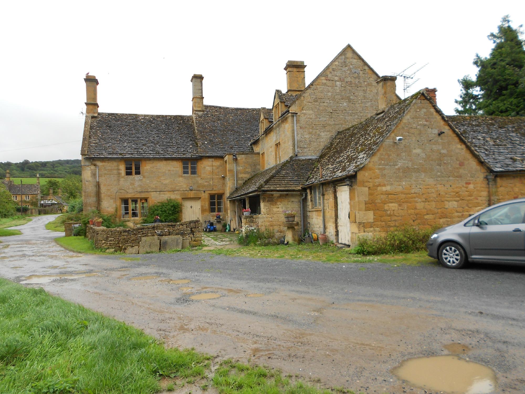 Wood Stanway Farmhouse-浴室