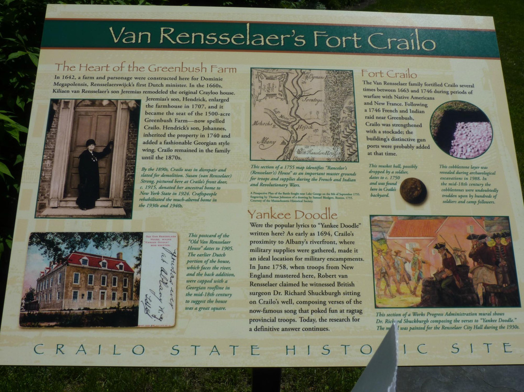 Crailo  State Historic Site-Rensselaer必去景点