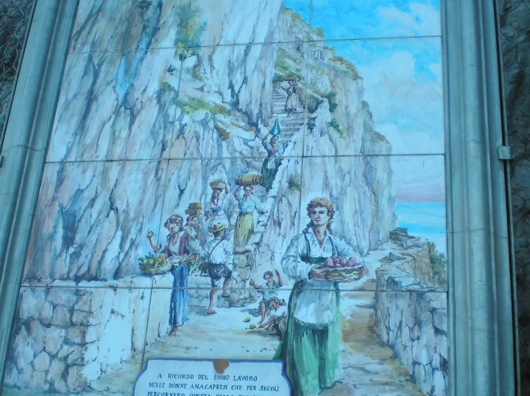 Scala Fenicia (Phoenician Steps)-Anacapri必去景点
