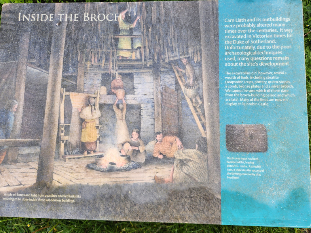 Carn Liath Broch-Golspie必去景点