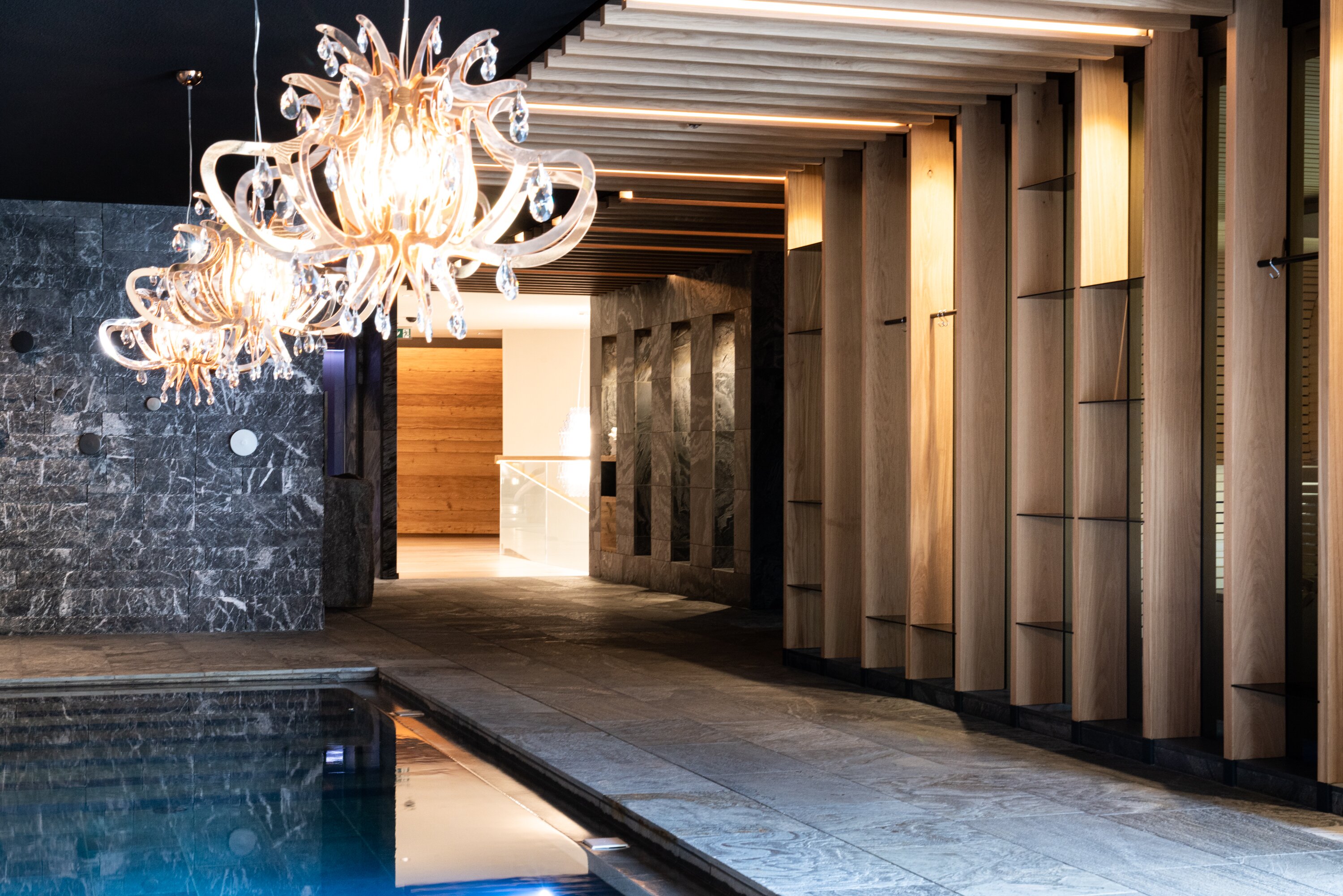 Gardena Grödnerhof Hotel & Spa-泳池