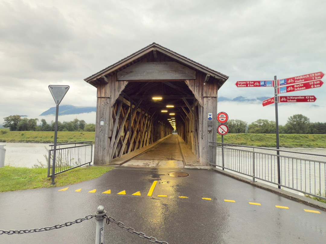 Alte Rheinbrücke Vaduz-Sevelen-瓦杜兹必去景点