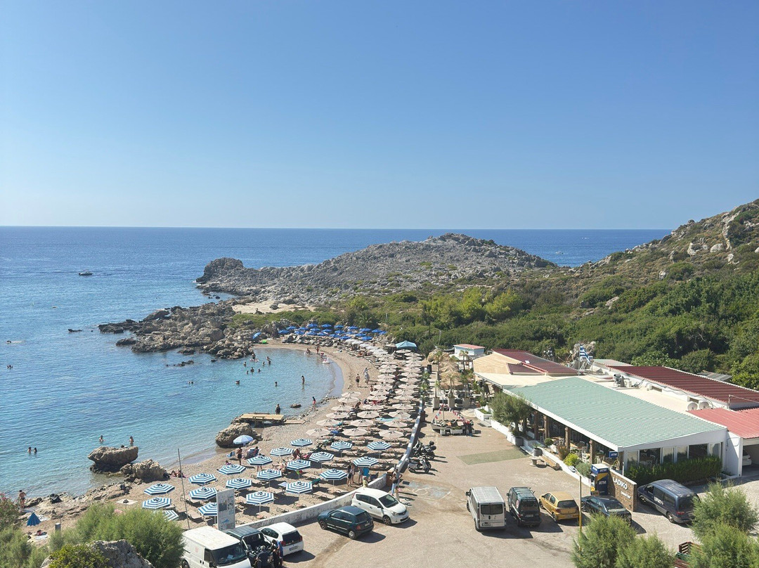 Ladiko Beach-罗德斯必去景点