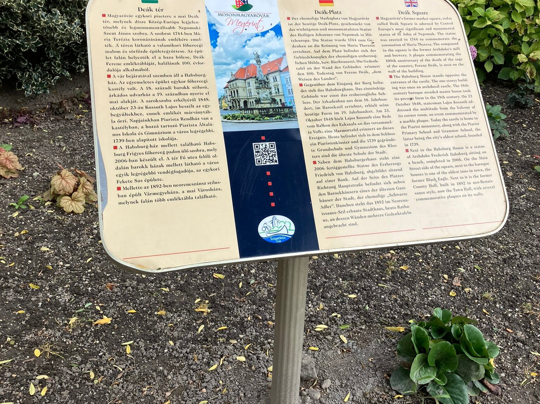 Deák tér - Deak-Platz-Mosonmagyarovar必去景点