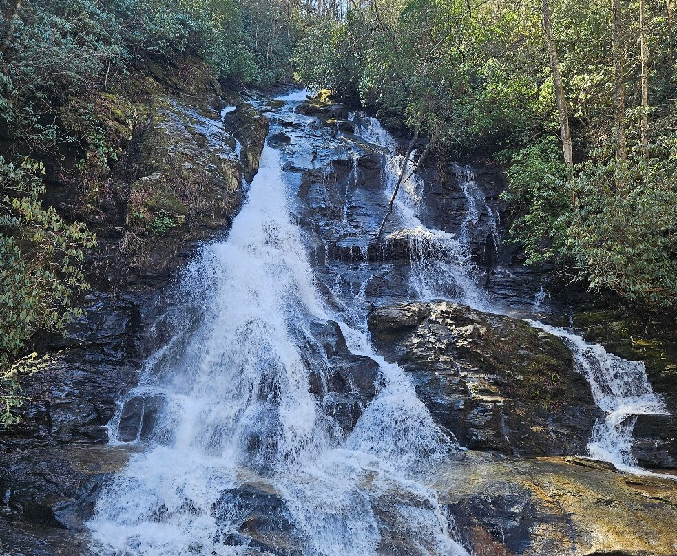 High Shoals Falls Trail-Hiawassee必去景点