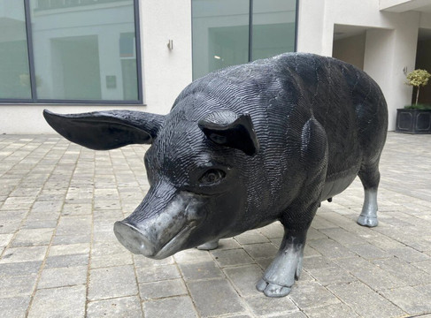 The Berkshire Pig Sculpture