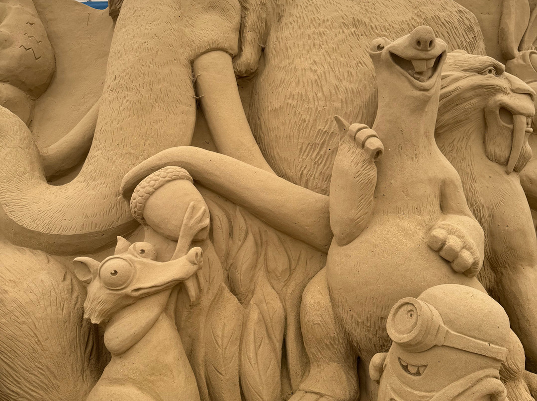 Sandworld Sculpture Park-韦茅斯必去景点