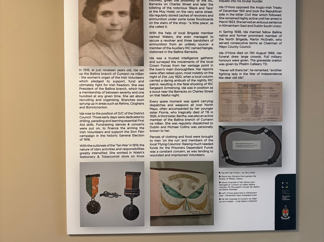 The Clarke Museum of Irish History-巴利纳必去景点