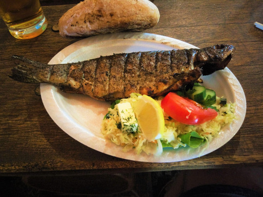 Chata Wodnika. Restauracja