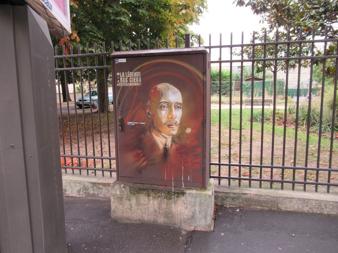 Fresque "Alberto Santos-Dumont"