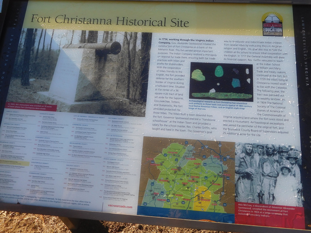 Fort Christanna Historic Site景点图片