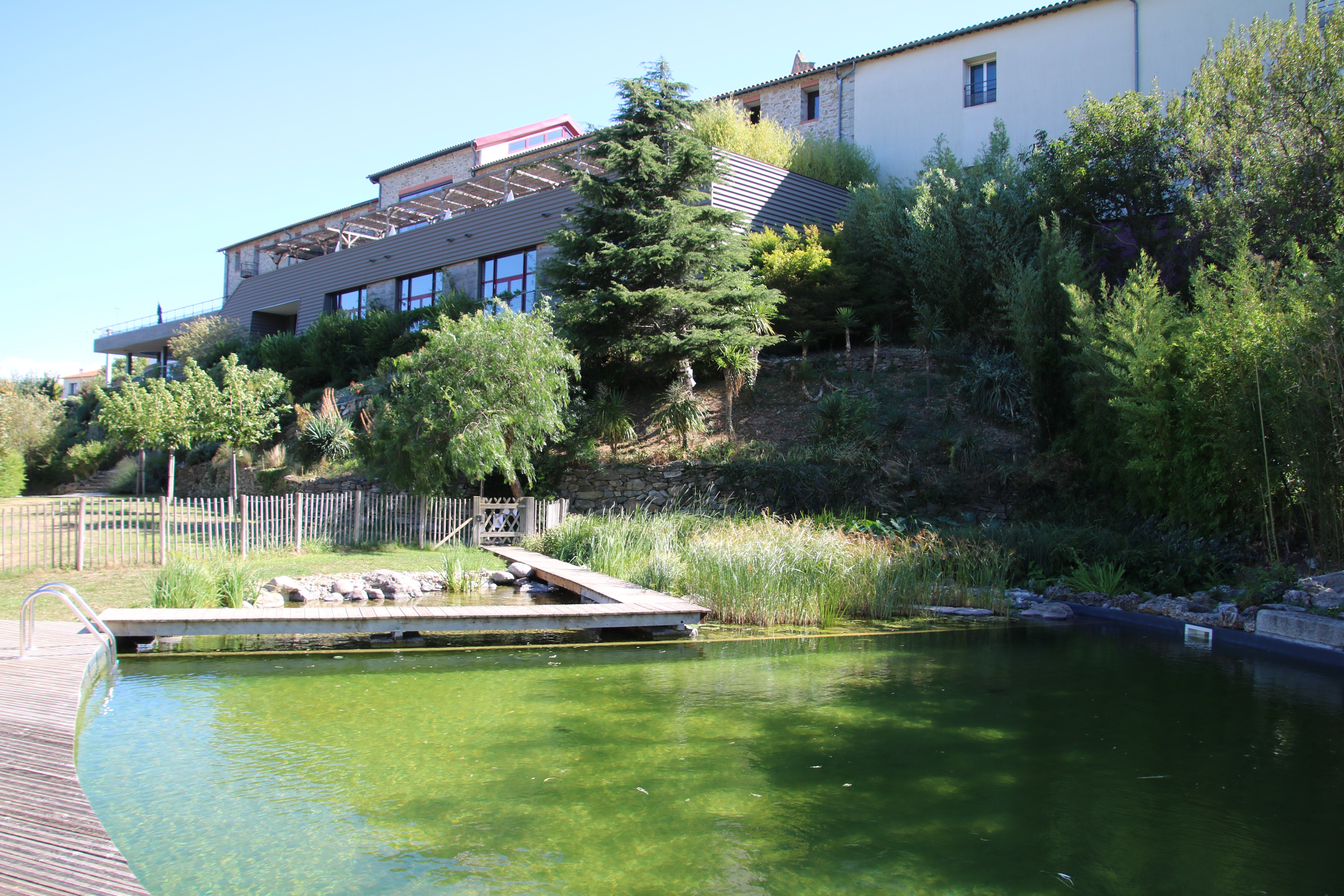 Hotel Domaine Riberach-泳池