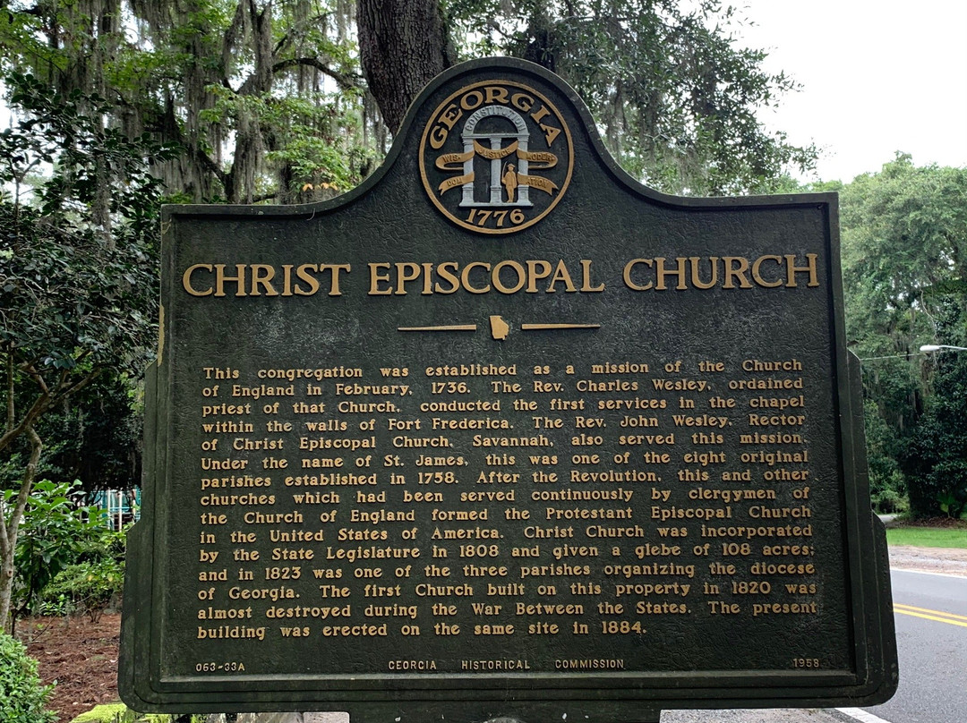 Christ Church-圣西蒙斯岛必去景点