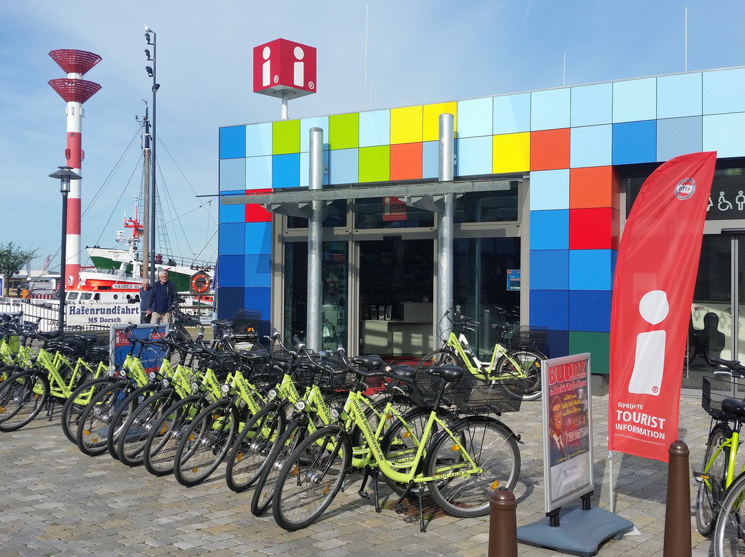 Tourist-Info & RadStation Schaufenster Fischereihafen-不来梅港必去景点