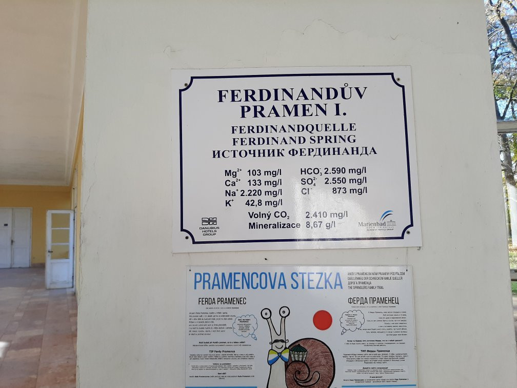 Kolonada Ferdinandova Pramene-玛丽亚温泉市必去景点