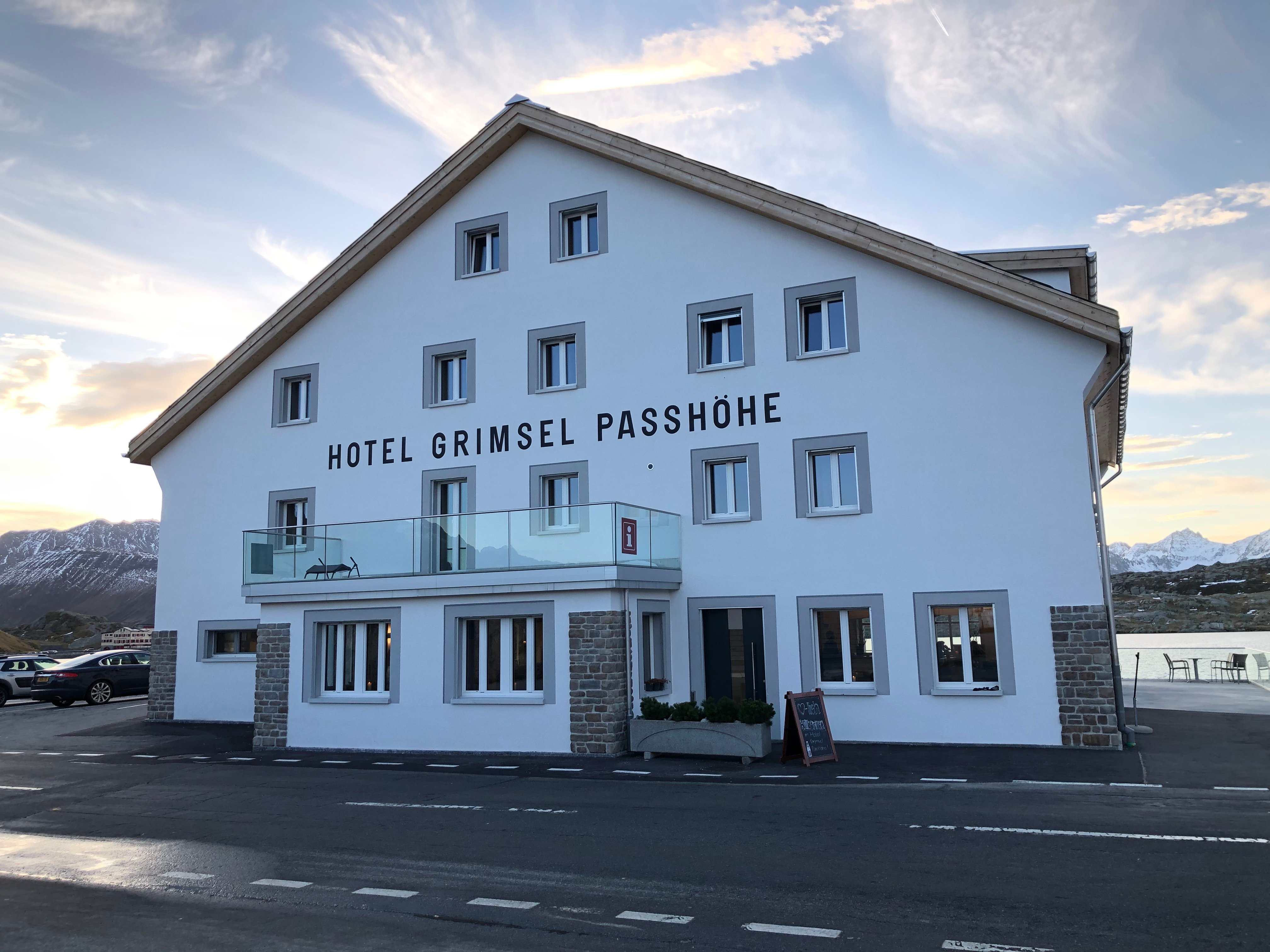 Hotel Grimsel Passhohe-浴室