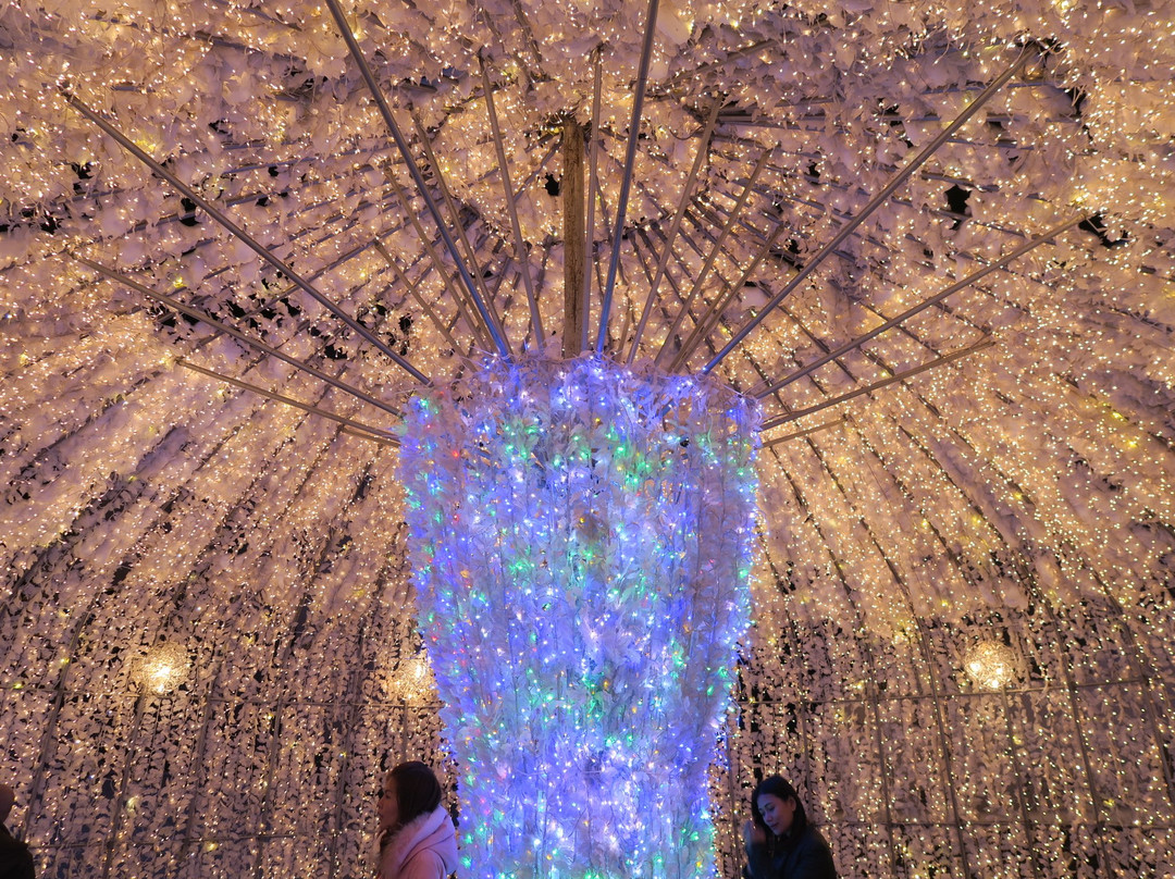 Toyako Onsen Illumination Tunnel-洞爷湖町必去景点