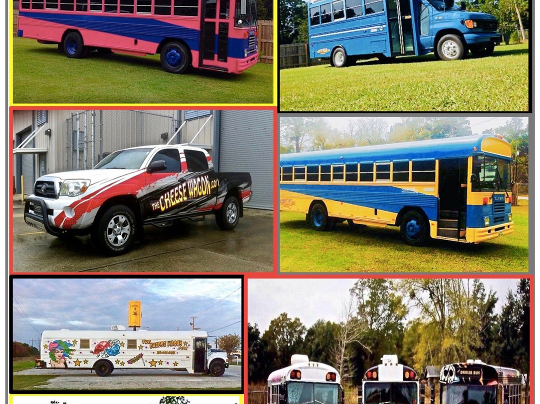 The Cheese Wagon Party Bus-莫比尔必去景点