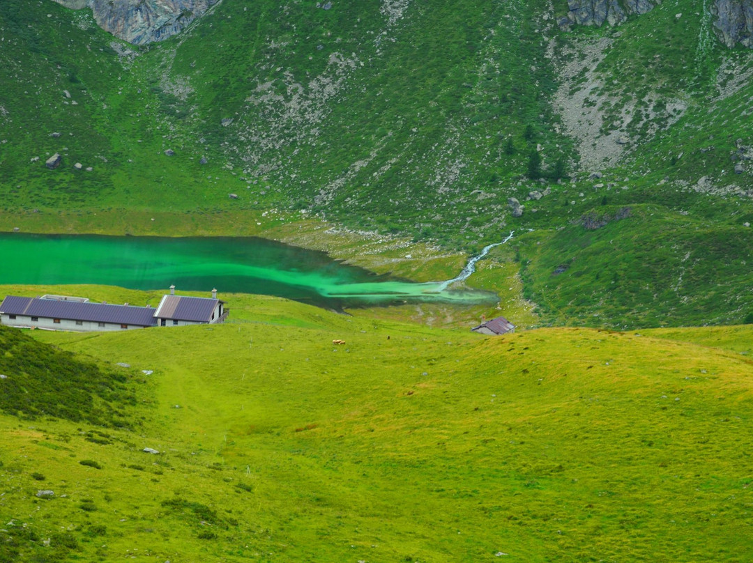 Lago di Cignana景点图片
