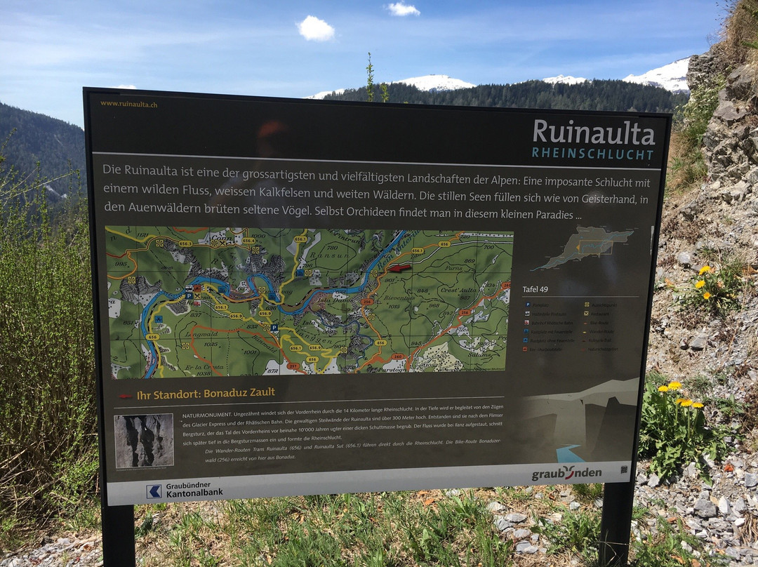 Ruinaulta Rheinschlucht-Versam必去景点