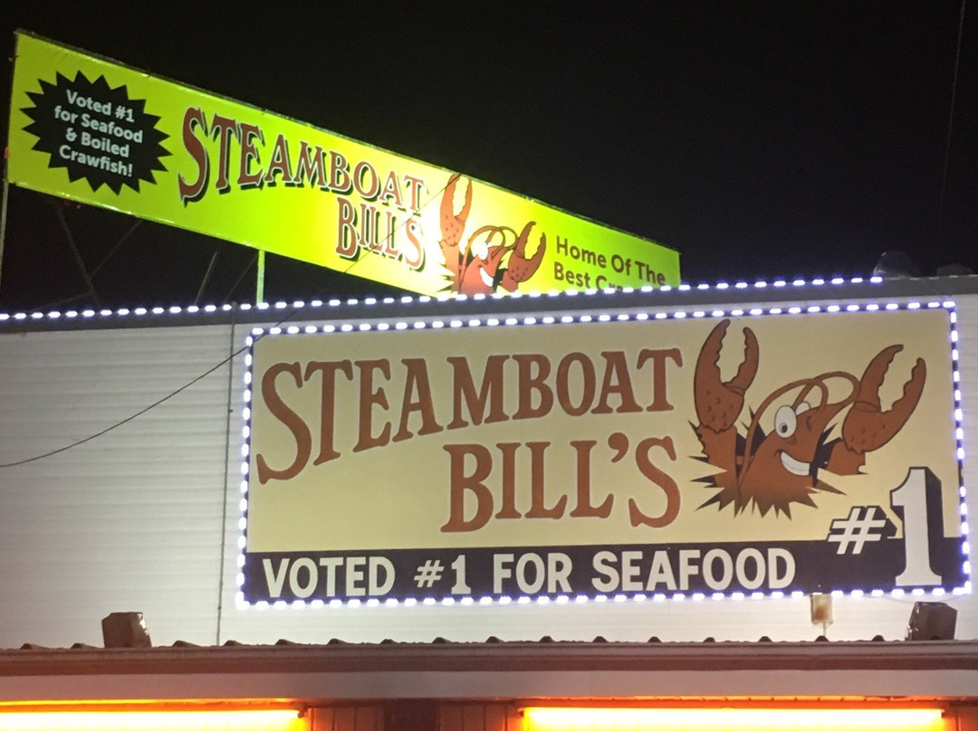 莱克查尔斯餐馆和美食-Steamboat Bill's on the Lake