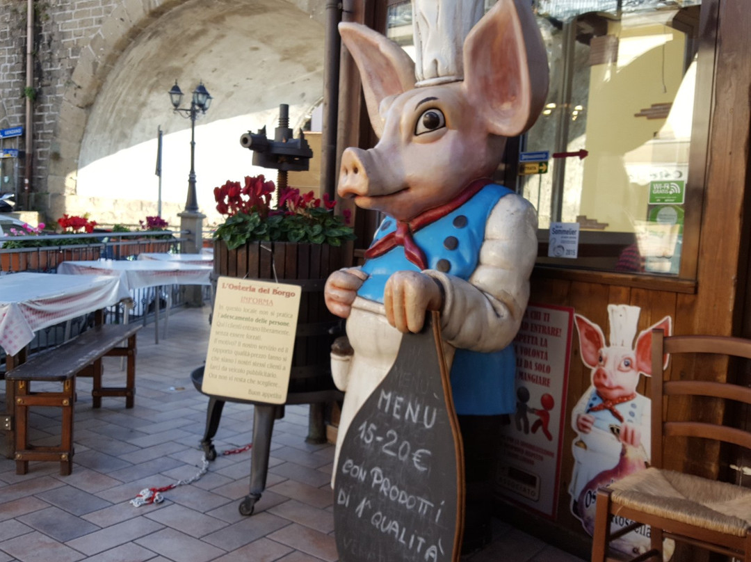 阿里恰餐馆和美食-Osteria Del Borgo