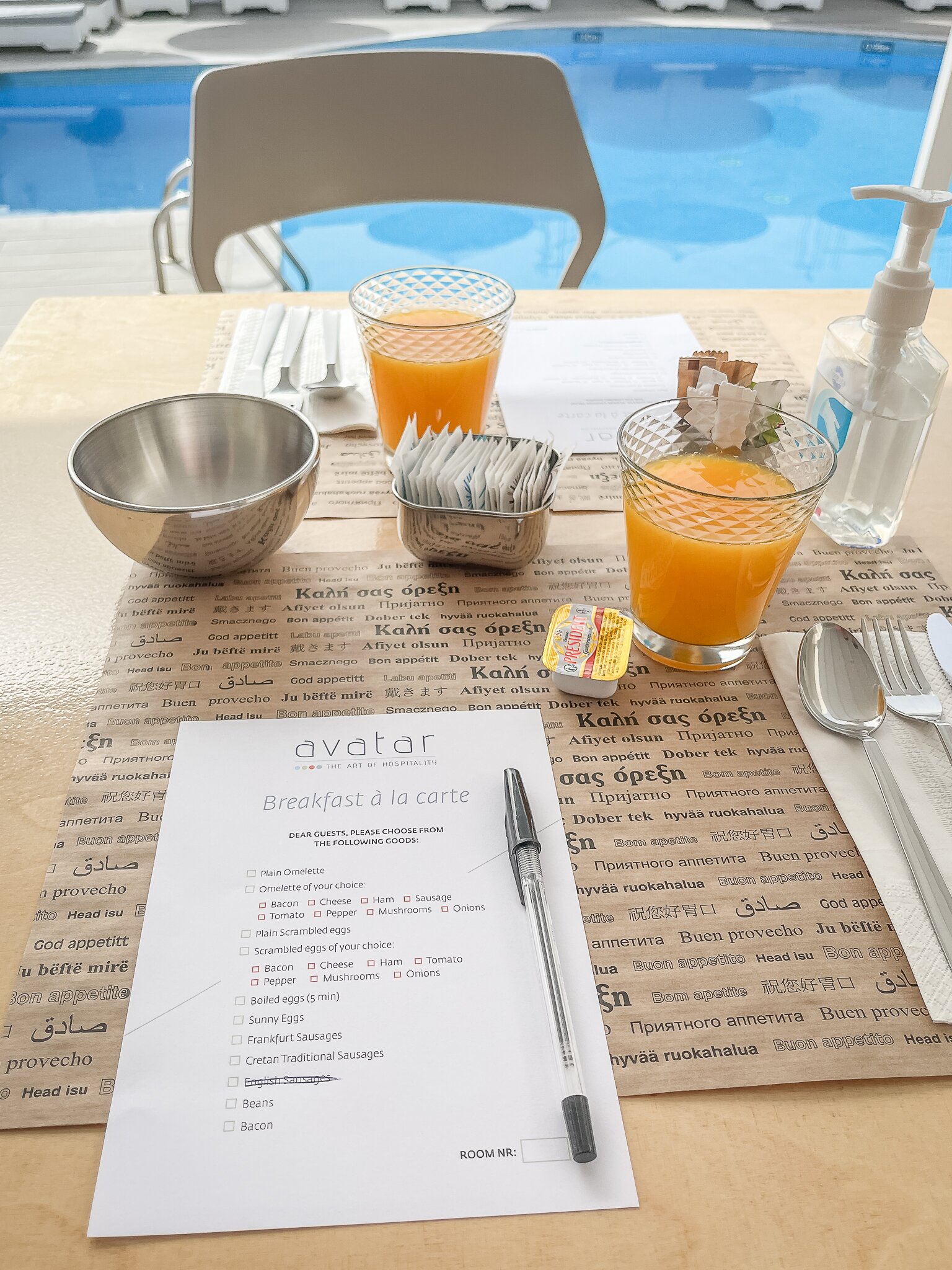 Elounda Garden Suites Heated Pool-餐饮