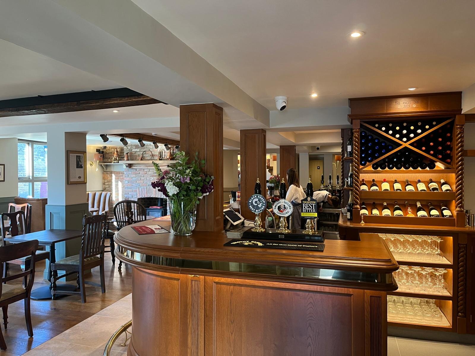 The Angel Inn Topcliffe-餐饮