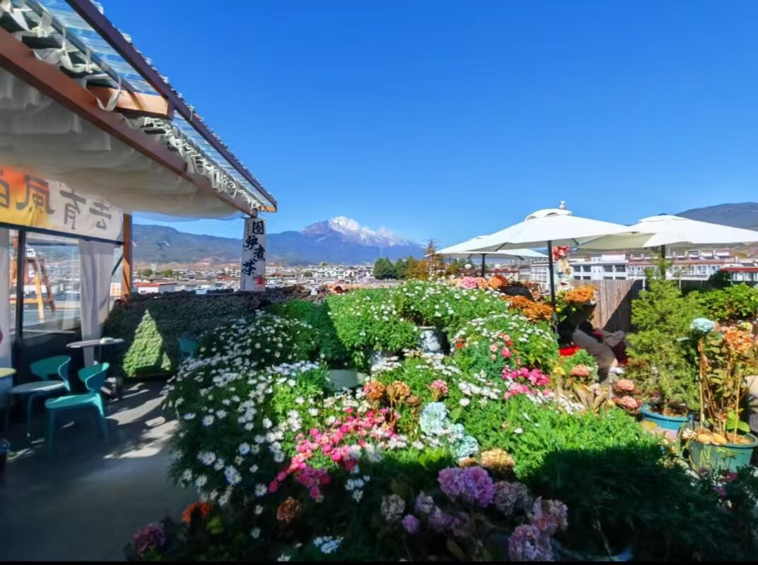 Rooftop Cafe Lijiang