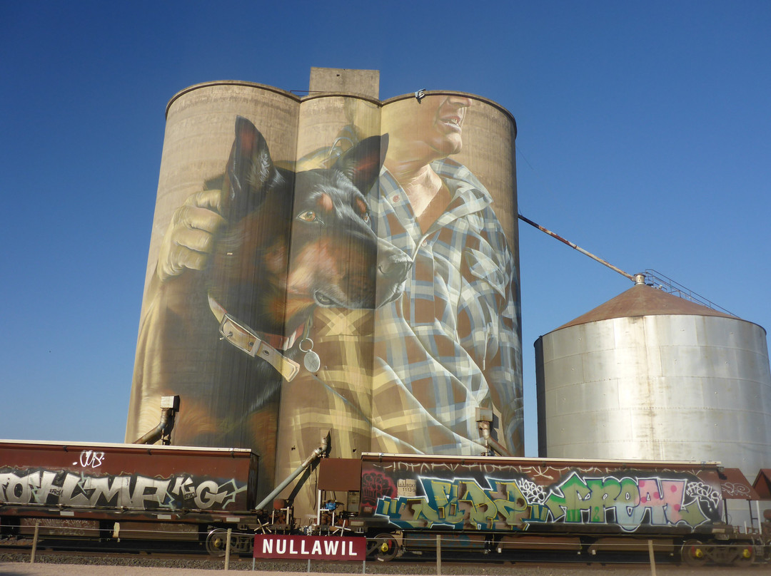 Nullawil Silo Art
