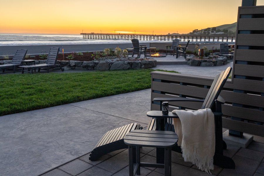 沙滩上的海岸线酒店-酒店景观