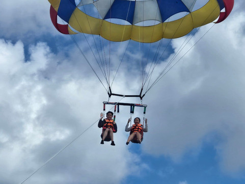 Albatross Parasailing Cozumel-考祖梅必去景点
