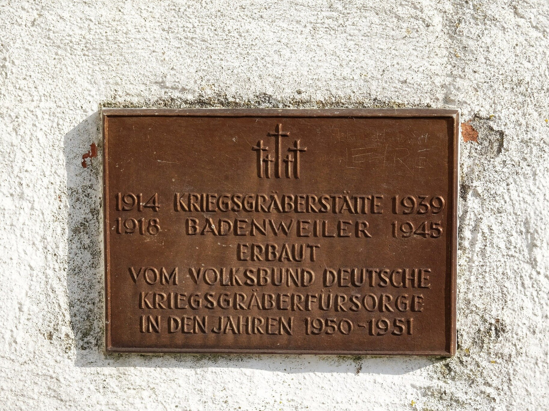 Soldatenfriedhof Badenweiler-Lipburg景点图片
