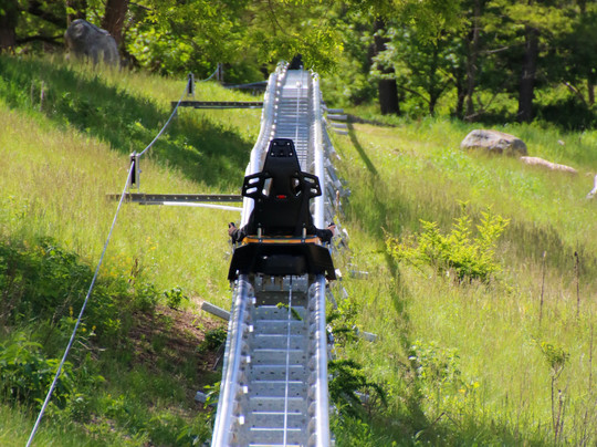 Wisconsin Dells Mountain Coaster-巴拉布必去景点