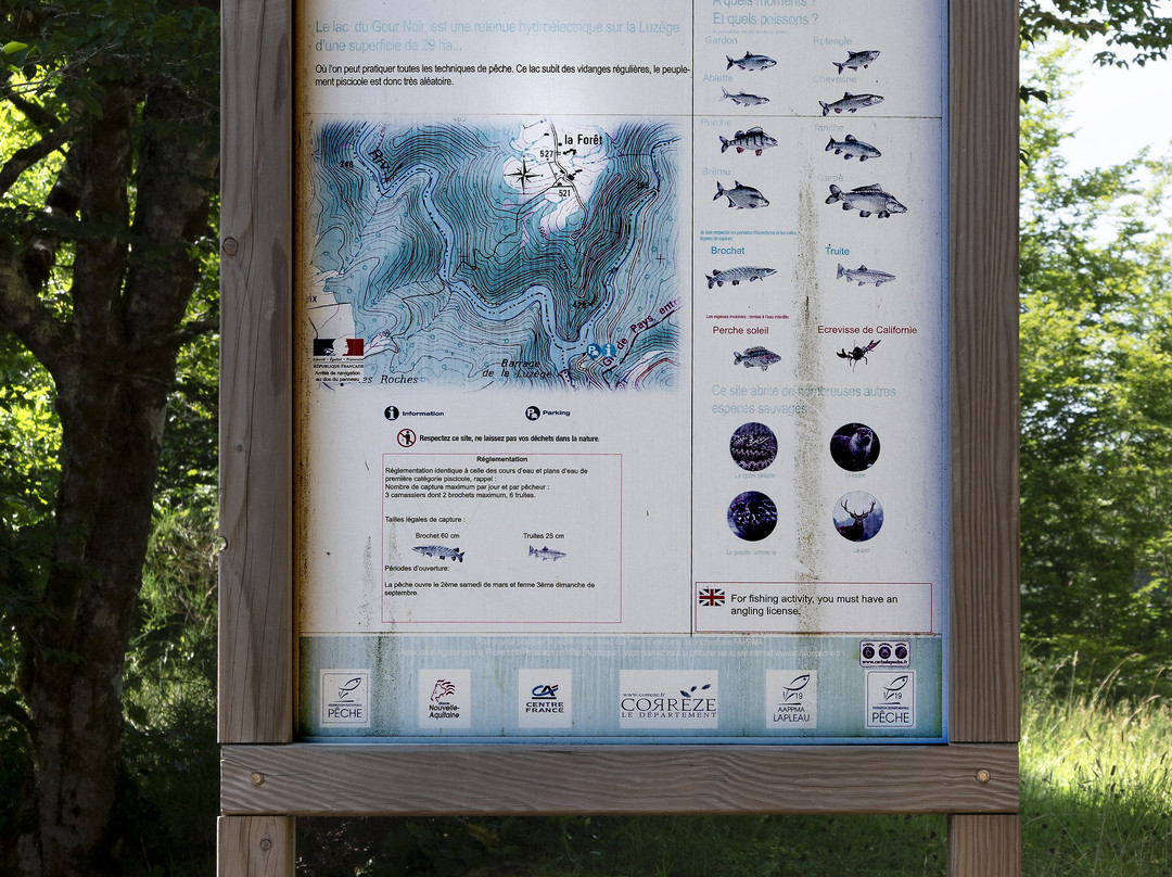 Barrage De La Luzège-Saint-Pantaleon-de-Lapleau必去景点