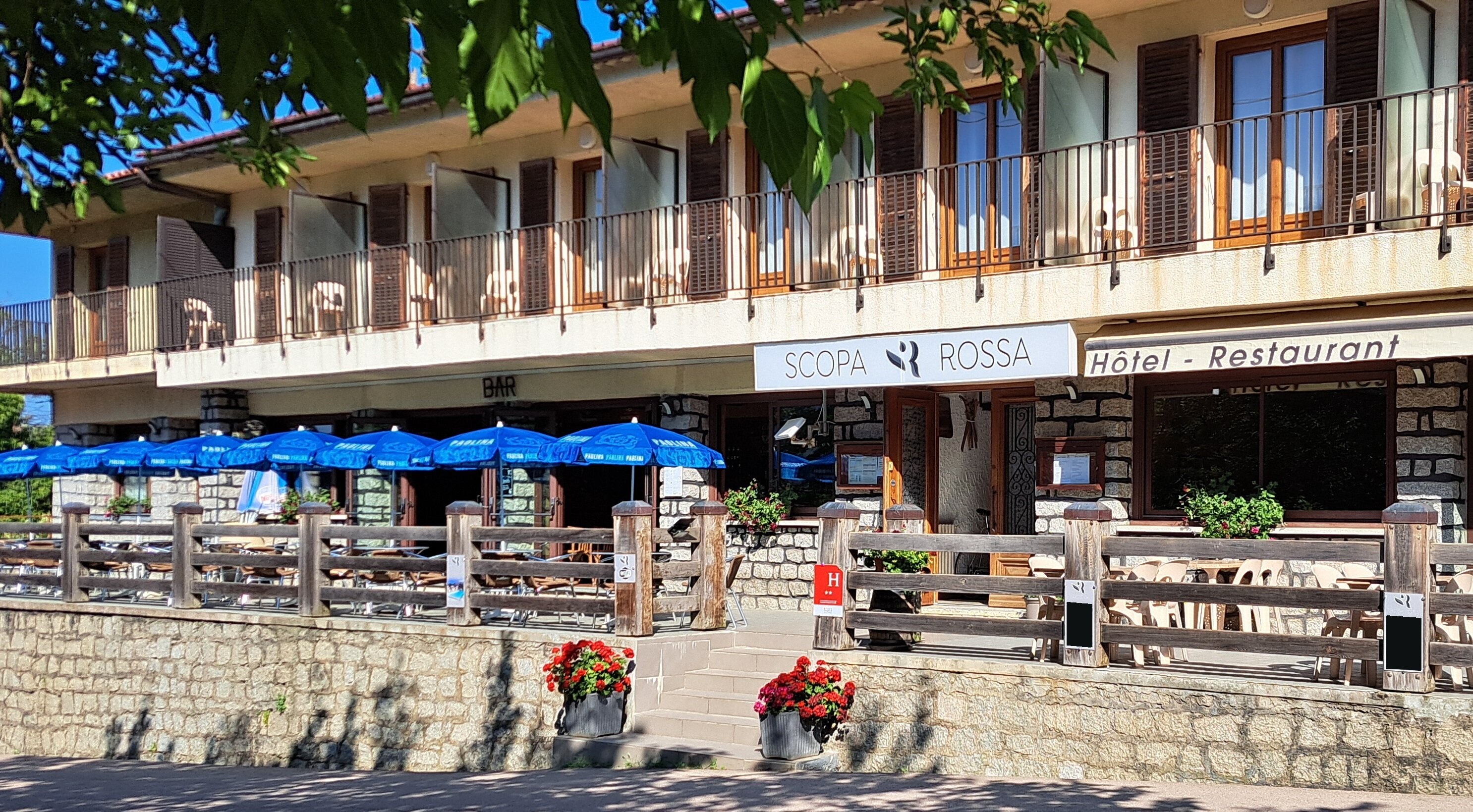 Hotel Restaurant Scopa Rossa-浴室