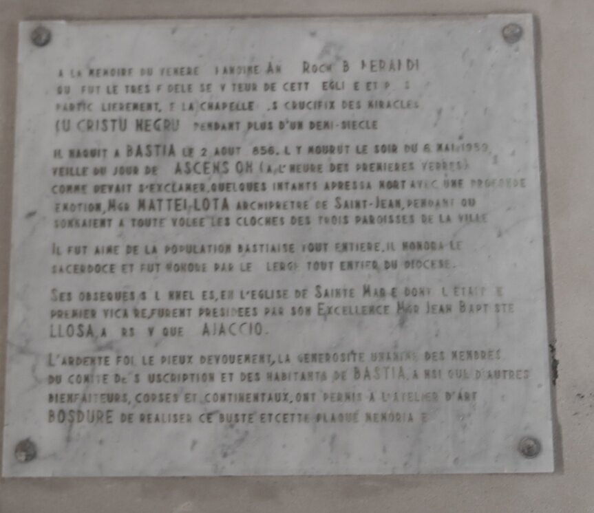 Oratoire de la Confrérie de Sainte Croix-Bastia必去景点