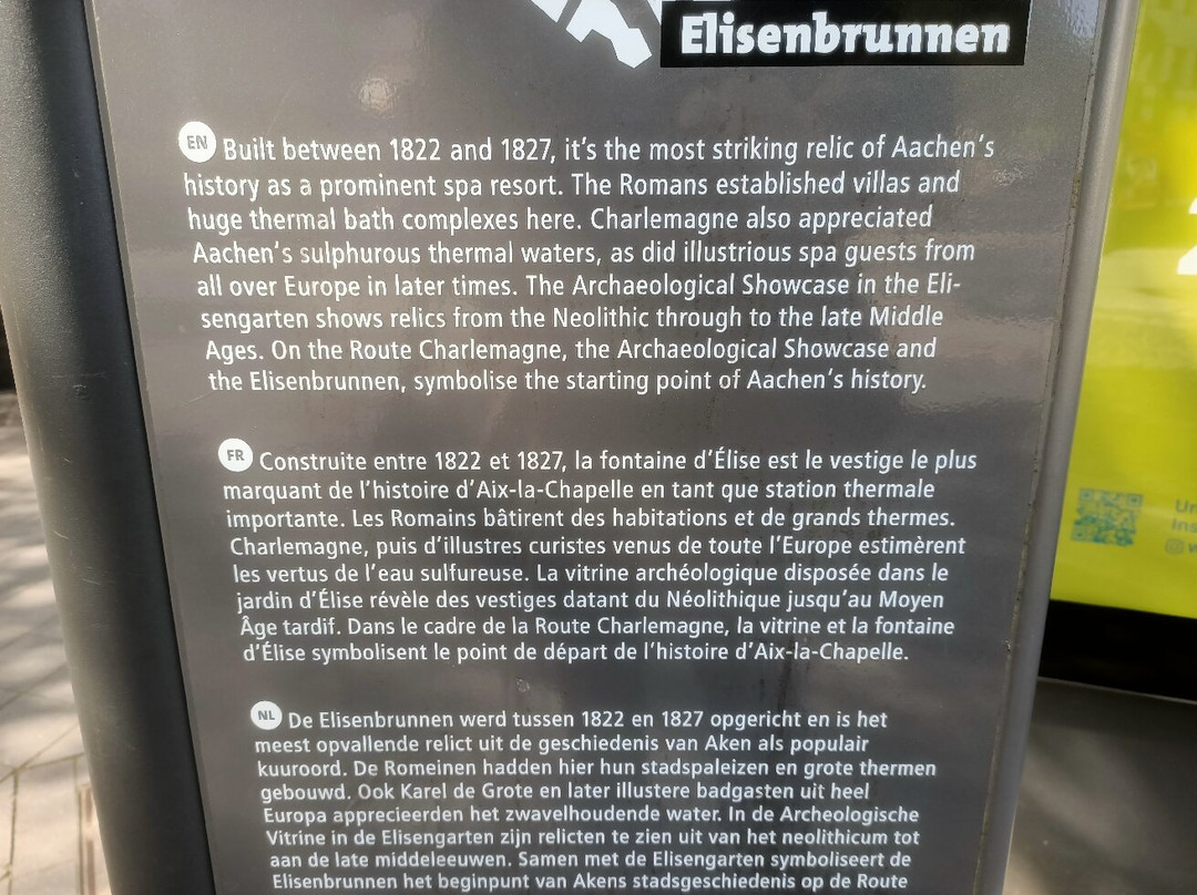 Elisenbrunnen-亚琛必去景点