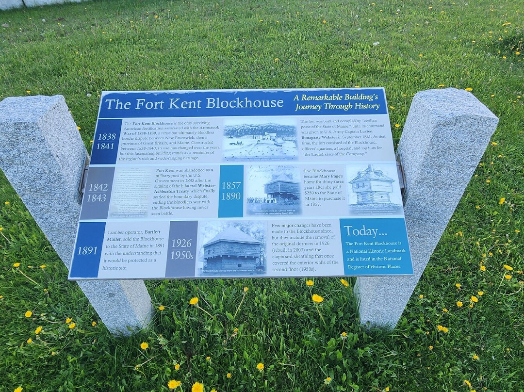 Fort Kent Blockhouse-Fort Kent必去景点