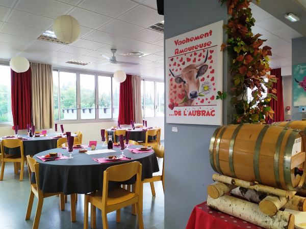 Residence Fleurs d'Aubrac-餐饮