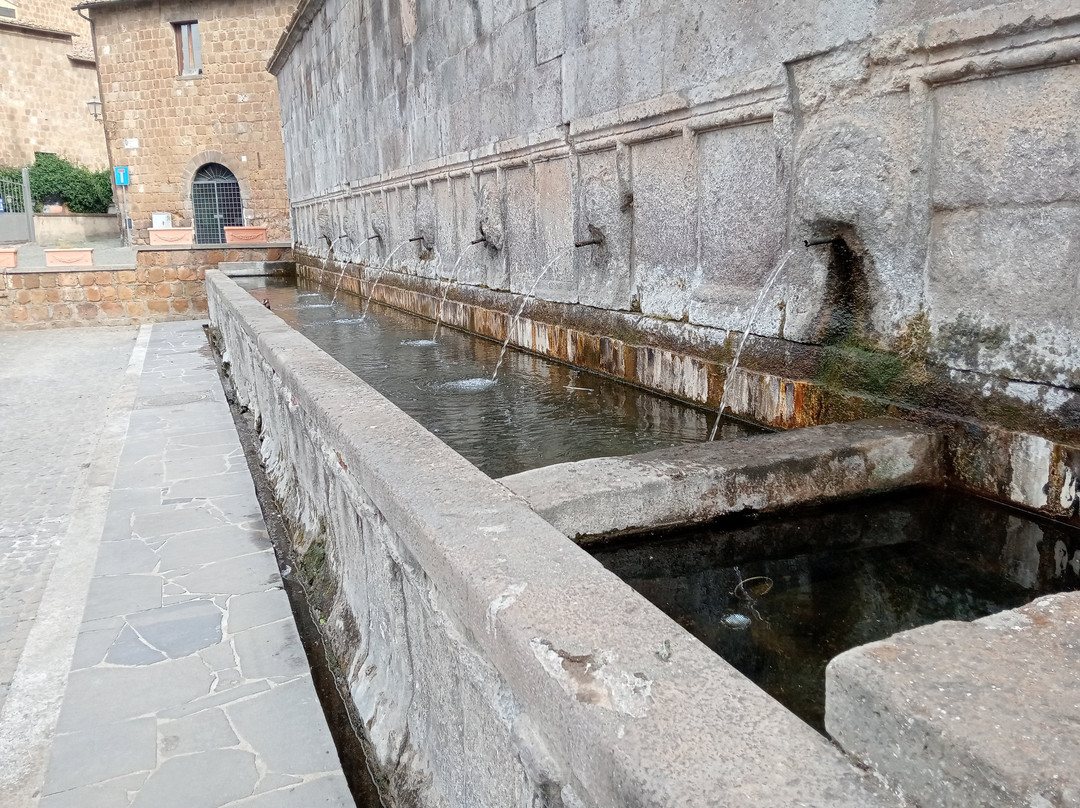 Fontana delle sette cannelle-Tuscania必去景点